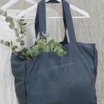 Torba lniana na zakupy No2