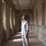 Lniana koszula w bieli