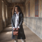 Płaszcz lniany letnia noc