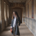 Płaszcz lniany letnia noc